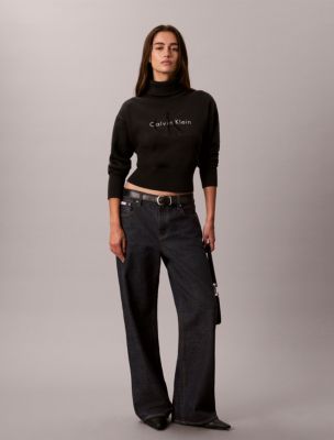 Женские свитеры Calvin Klein Monologo Turtleneck Sweater — фото 3