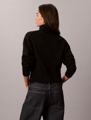 Женские свитеры Calvin Klein Monologo Turtleneck Sweater — фото 5