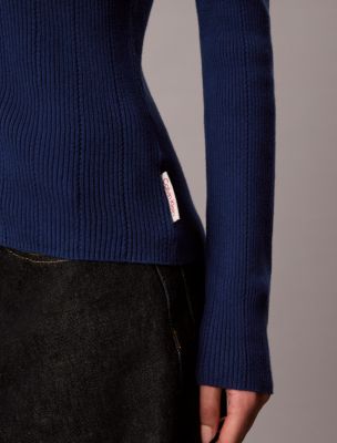 Женские кардиганы Calvin Klein Smooth Cotton Rib Cardigan Sweater — фото 4