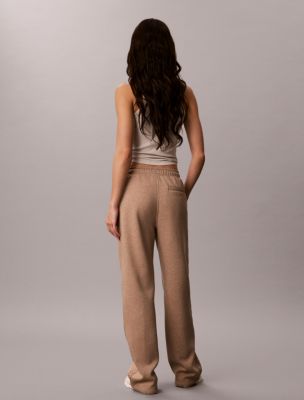 Женские брюки Calvin Klein Logo Tape Fleece Sweatpants, цвет: Amphora — фото 4