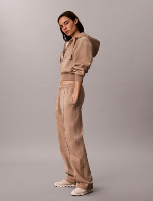 Женские брюки Calvin Klein Logo Tape Fleece Sweatpants, цвет: Amphora — фото 5
