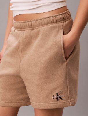 Calvin Klein Monologo Fleece Shorts — фото 3
