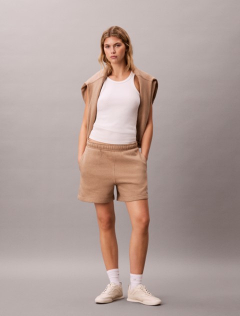 Calvin Klein Monologo Fleece Shorts