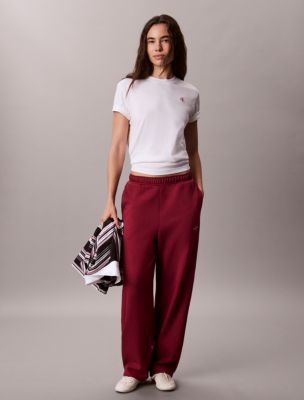 Monologo Wide Leg Pants, Rhododendron