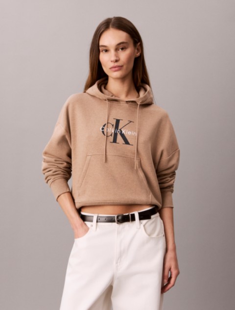 Мужские худи Calvin Klein Monologo Fleece