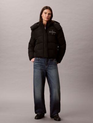 Женские куртки Calvin Klein Matte Monologo Puffer Jacket — фото 2