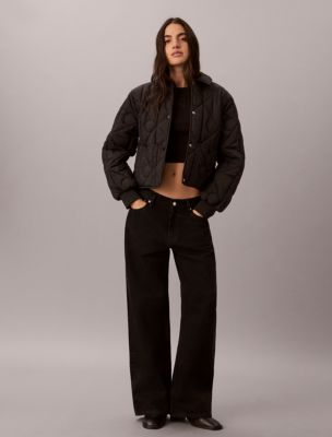Женские куртки Calvin Klein Emblem Logo Nylon Quilted Liner Jacket — фото 2