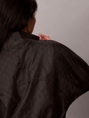 Женские куртки Calvin Klein Emblem Logo Jacquard Windbreaker — фото 6