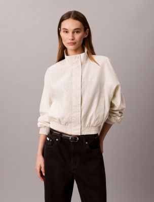 Emblem Logo Jacquard Windbreaker, Tofu Ck Emblem Jacquard