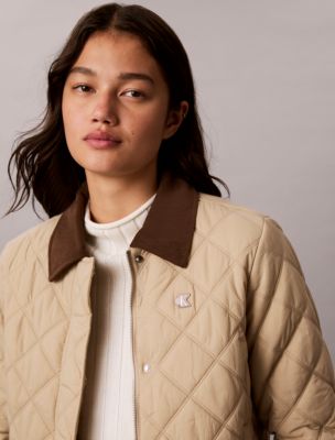 Женские куртки Calvin Klein Mixed Media Liner Jacket — фото 2