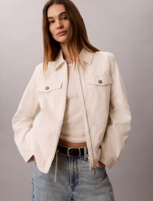 Cotton Canvas Jacket, Tofu