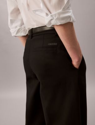 Женские брюки Calvin Klein Chino Wide Leg Pants — фото 4