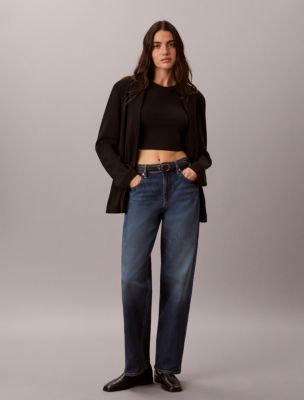 90s Straight Temperature Regulating Jeans, Deep Current