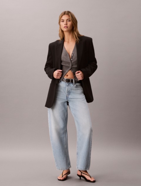 Женские джинсы Calvin Klein Relaxed Barrel Jeans