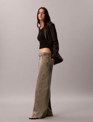 Twisted Seam Low Rise Baggy Jeans - thumbnail 4