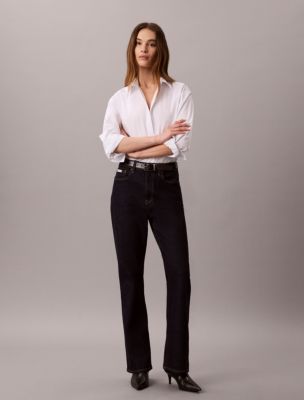 High Rise Bootcut Jeans, Ck Classic Rinse