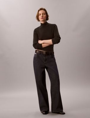 Low Rise Baggy Jeans, Iconic Indigo