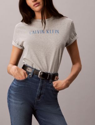 Женские футболки Calvin Klein Classic Varsity Logo Tee — фото 5