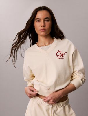 Terry Relaxed Sweatshirt, Turtledove