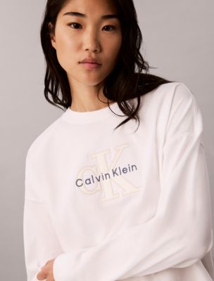 Женские футболки Calvin Klein Denim Applique Monologo Tee — фото 2