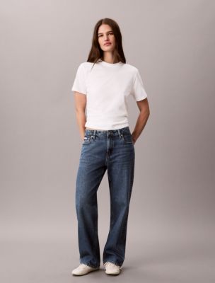 Женская футболка Calvin Klein Allover Logo Classic, цвет: Яркий белый — фото 2