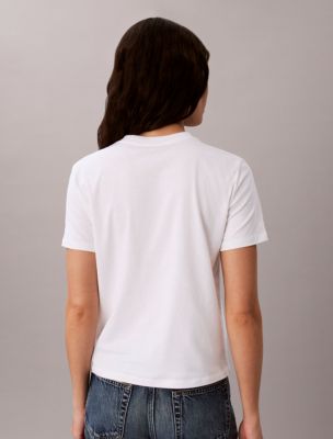 Женские футболки Calvin Klein Floral Classic Tee — фото 5