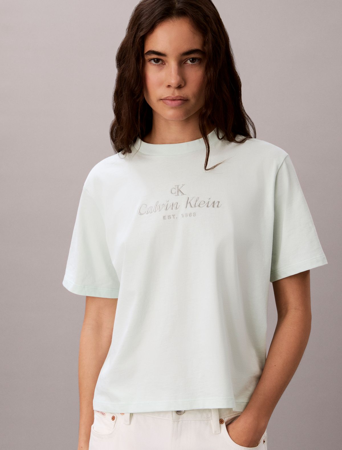 Crest Logo Boxy Tee