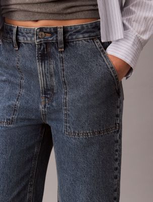 Женские джинсы Calvin Klein High Rise Loose Utility Jeans — фото 4
