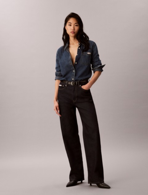 Женские джинсы Calvin Klein High Rise Loose Jeans