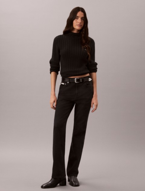 Женские джинсы Calvin Klein High Rise Straight Jeans