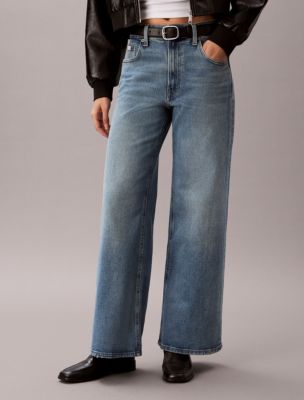 Ultra High Rise Wide Leg Jeans | Calvin Klein