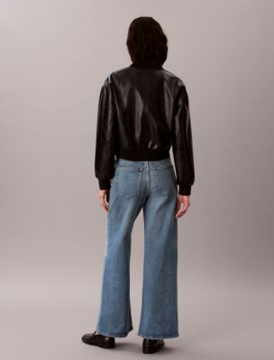Женские джинсы Calvin Klein Ultra High Rise Wide Leg, цвет: Worn Dust — фото 5