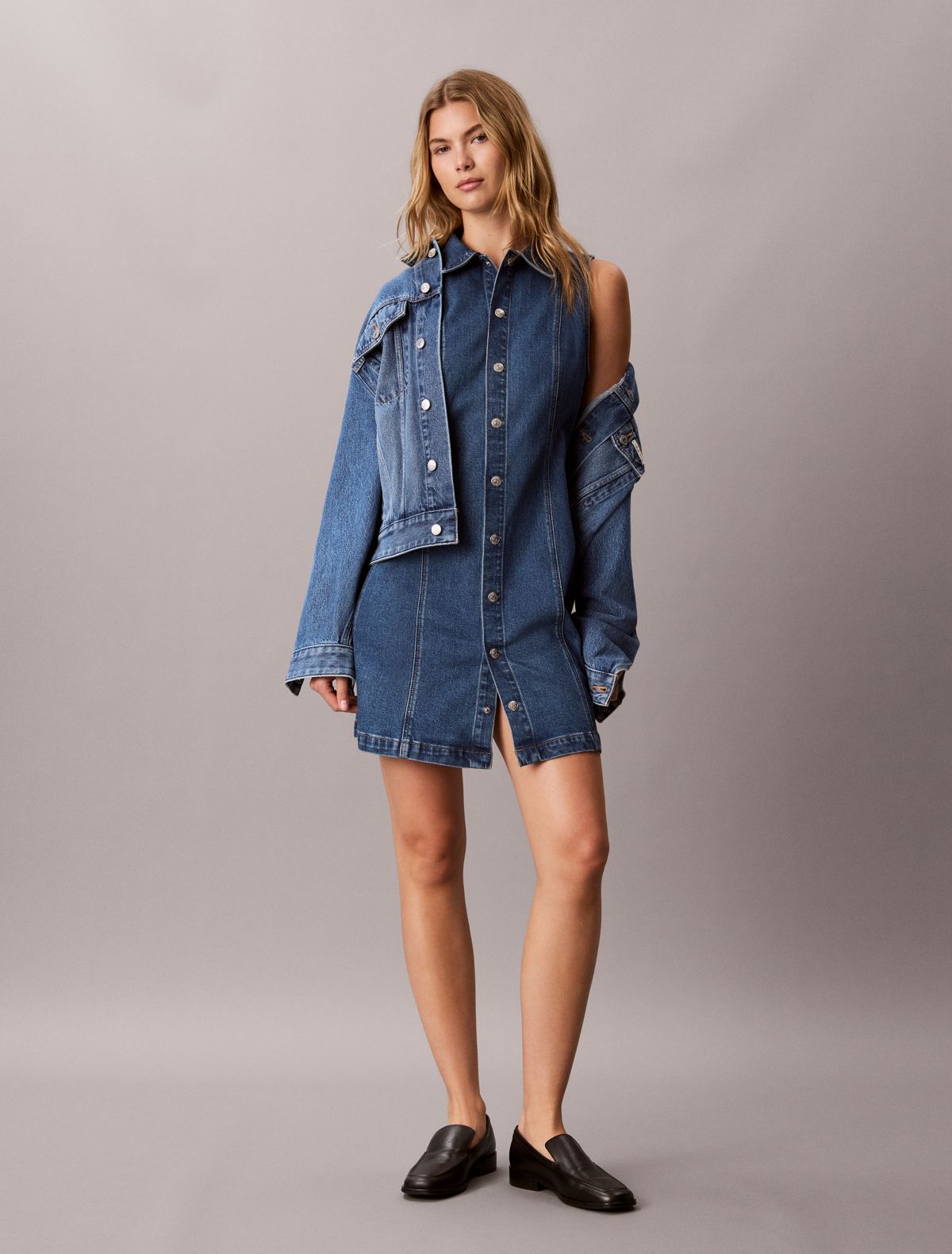 Denim Mini Dress
