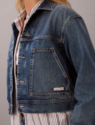 Женские куртки Calvin Klein Denim Utility Jacket — фото 3