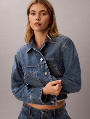 Женские куртки Calvin Klein Denim Utility Jacket — фото 5