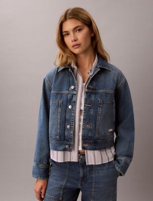 Denim Utility Jacket, Tinted Sterling