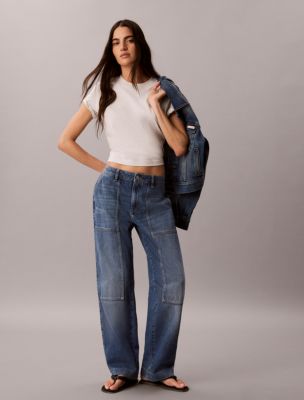 Denim Workwear Pants, Tinted Sterling