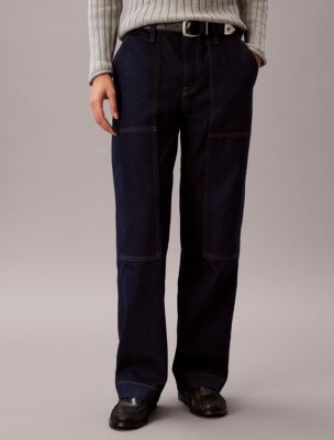 Женские джинсы Calvin Klein Denim Workwear Pants — фото 2