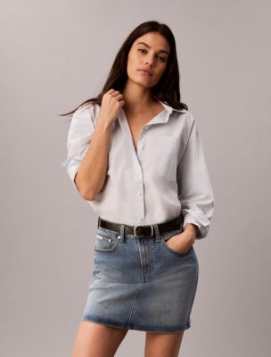 Женские юбки Calvin Klein 90s Denim Mini Skirt — фото 2