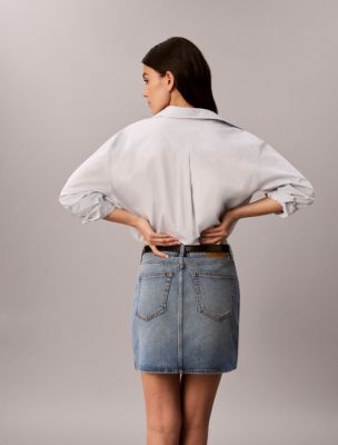 Женские юбки Calvin Klein 90s Denim Mini Skirt — фото 4