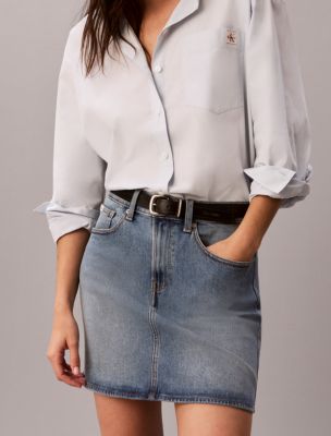 Женские юбки Calvin Klein 90s Denim Mini Skirt — фото 6