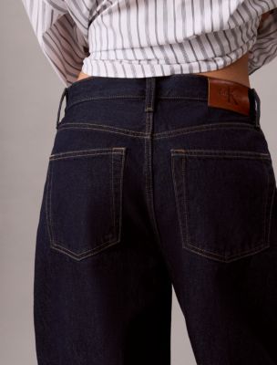 Женские джинсы Calvin Klein Relaxed Barrel, цвет: Ck Classic Rinse — фото 5