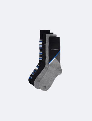 Calvin klein men's socks 4 store pack solid