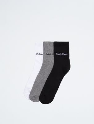 Cushion 3-Pack High Quarter Socks | Calvin Klein