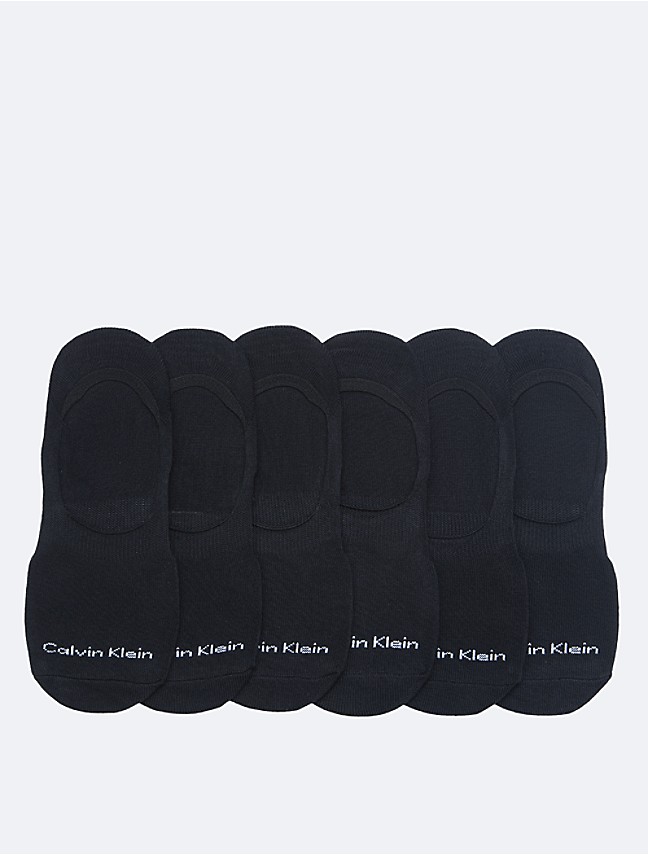 Calvin Klein Underwear WOMEN SNEAKER PATCH 2 PACK - Socks - black