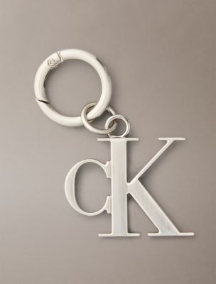 Мужские кошельки Calvin Klein Embossed Monogram Card Case & Key Fob — фото 4