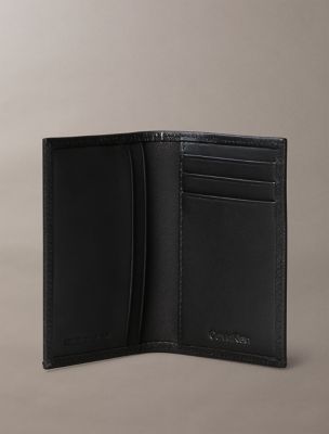 Мужские кошельки Calvin Klein Refined Saffiano Compact Bifold Wallet — фото 3