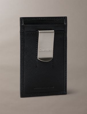 MONEY CLIP CARD CASE - MOCHA - MLVINCE
