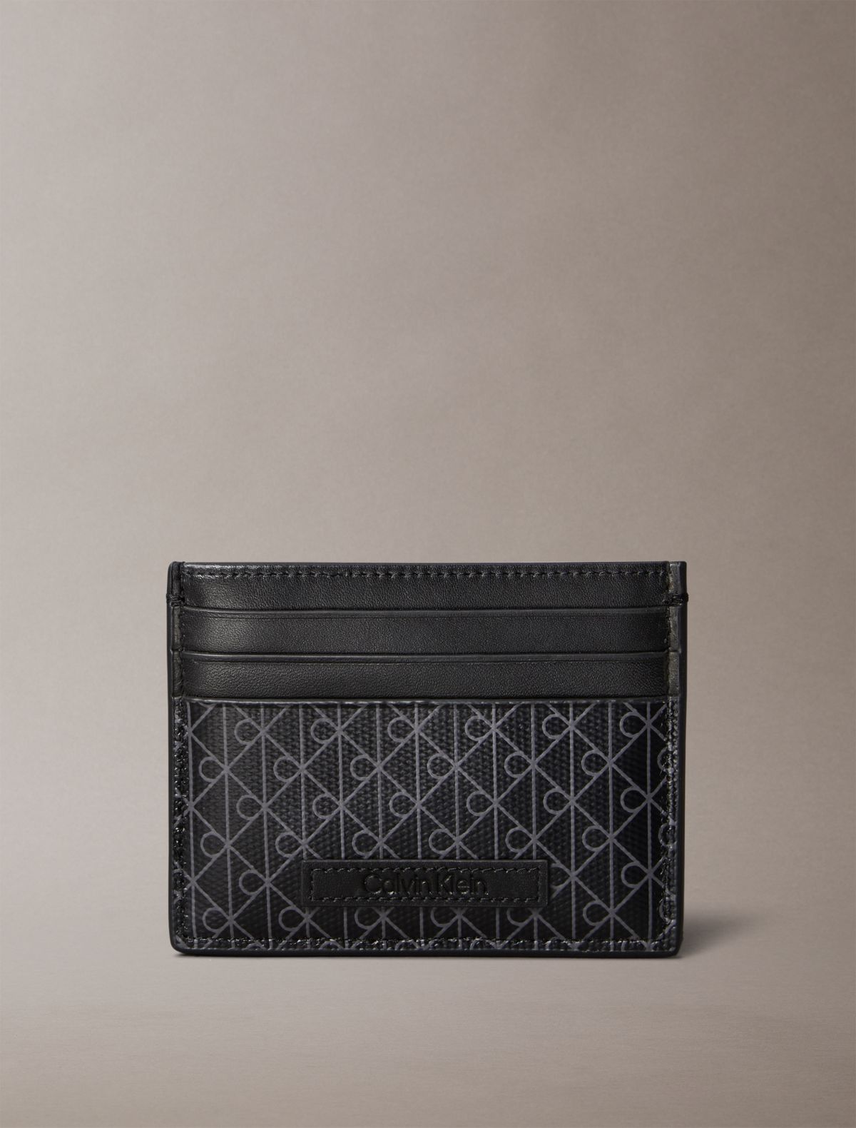 Allover Emblem Logo Card Case