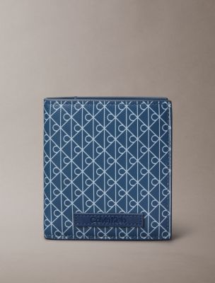 Emblem Bifold Wallet , Denim Blue